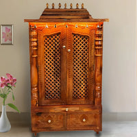 Padmavik Teak Wood Mandap (Teak) Lifestyle image