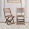 Portico Solid Wood Living Room Chair (Teak) Lifestyle Image