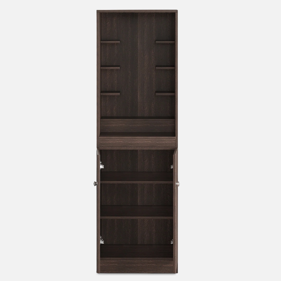 Prabhas Teak Wood Mandap (Wenge) open door front view