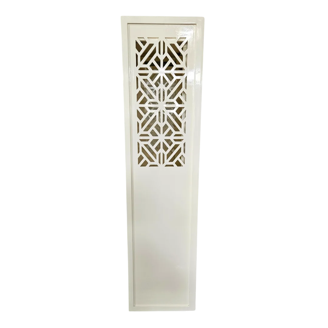 Prakash Dham Teak Wood Mandap (White) side view