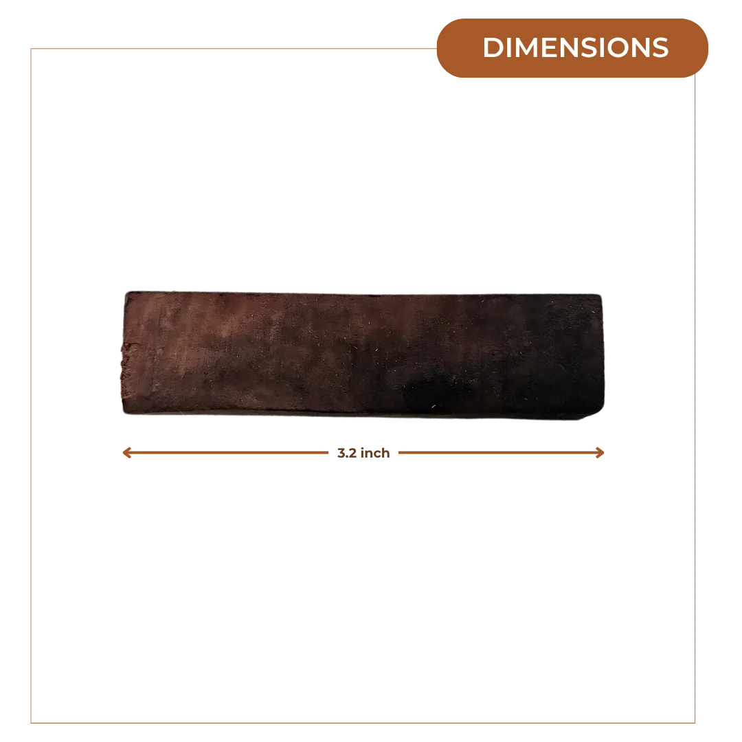 Premium Red Chandan Stick for Pooja dimensions