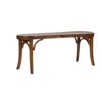 Rattuna Teak Wood Bench Side view