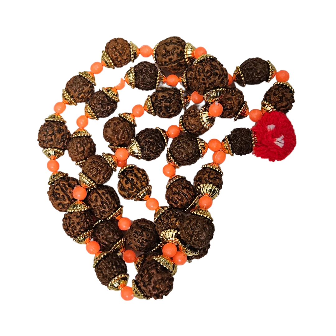 Rudraksha Mala (Small) top view
