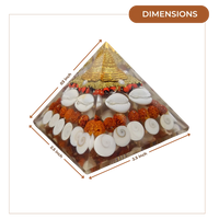 Rudraksha Vastu Pyramid dimensions