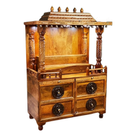 Saanvi Teak Wood Mandap (Teak) Side view