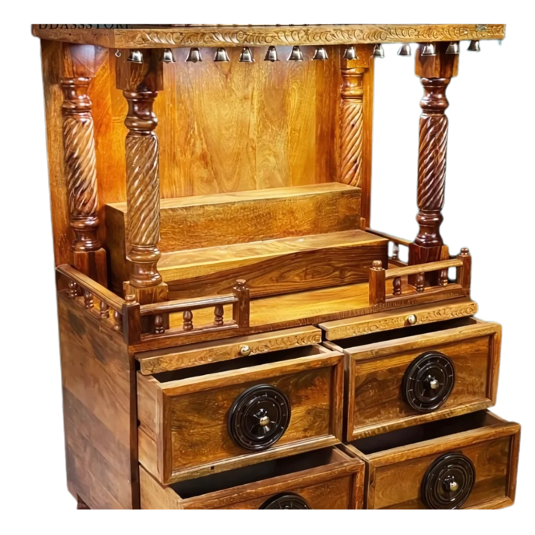 Saanvi Teak Wood Mandap (Teak) Zoom view