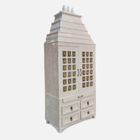 Samarpan Teak Wood Mandap (White) side angle
