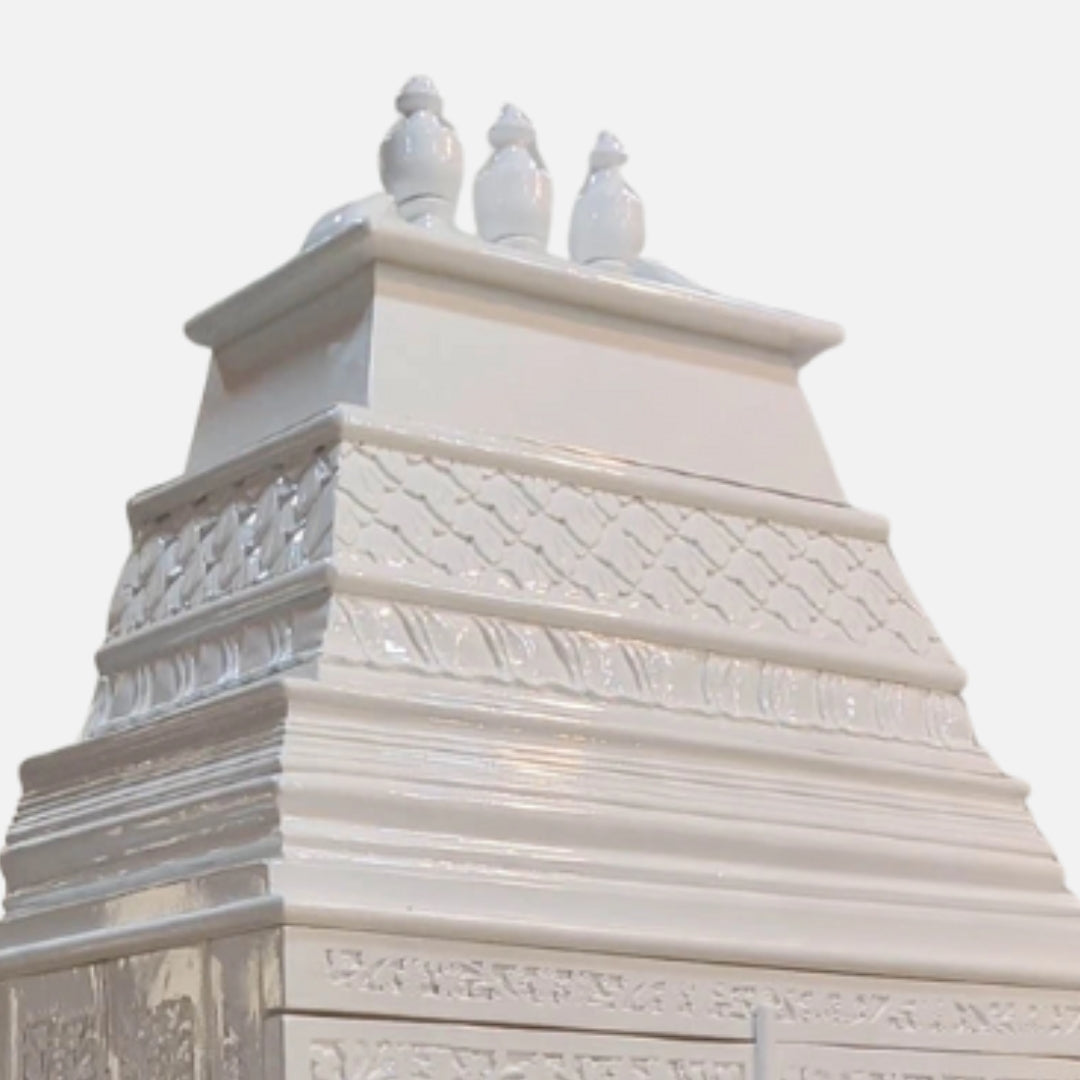 Samarpan Teak Wood Mandap (White) zoom view