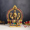 Seated Hanuman Brass Idol 1 lifestyle view