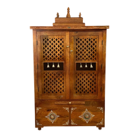 Shatrika teak Wood Mandap (Teak) Front view