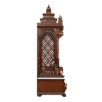 Shivaya Teak Wood Mandap (Brown) dimesnions