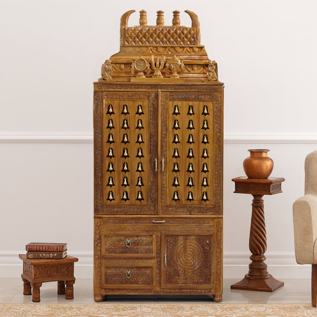 Shruti Teak Wood Mandap (Teak) lifestyle view