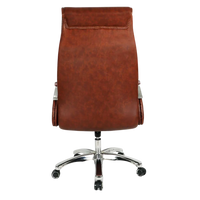 Sperity High Back Office Executive Chair (Brown) Back View