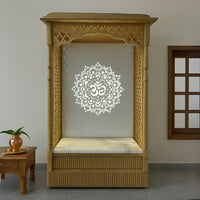 Srikripa Teak Wood Mandap (Cream) lifestyle view