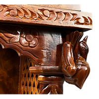 Suprabha teak Wood Mandir (Teak) Zoom View