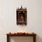 Tanirika Teak Wood Mandir (Brown) lifestyle view