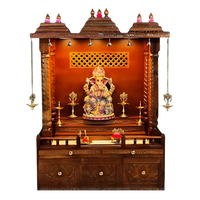 Tejasvi Teak Wood Mandap (Teak) Front view