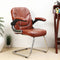 Torin Visitor Chair with Armrest (Brown) Lifestyle view