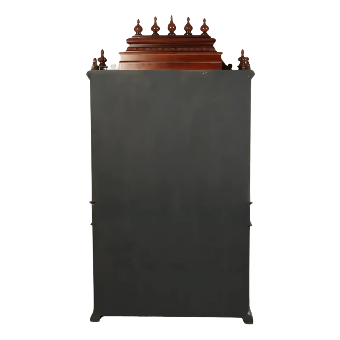 Vansidhar Teak Wood Mandap (Brown) back view