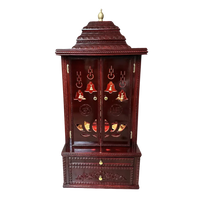 Vedmangal Teak Wood Mandap (Cherry) front view
