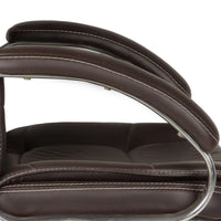 Vetra Visitor Chair with Armrest (Dark Brown) zoom view