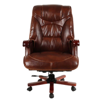 Voila Big and Tall Recliner Office Executive Chair (Brown)
