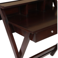 Zoom-View-of-Wisdom-Solid-Wood-Writing-Table-Brown