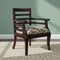Toledo Teak Wood Arm Chair (Brown)