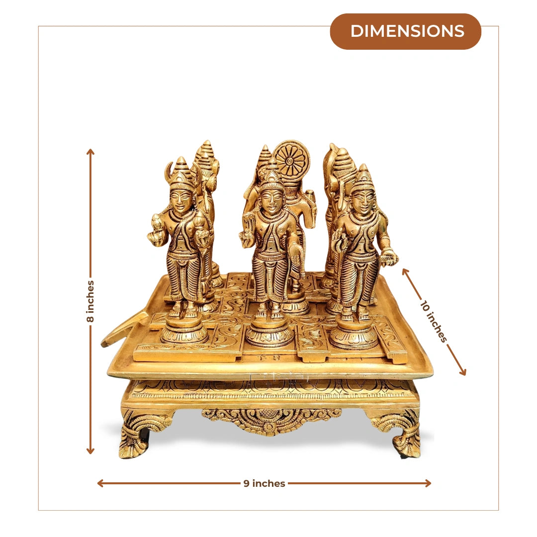 Dashavatara Brass Set