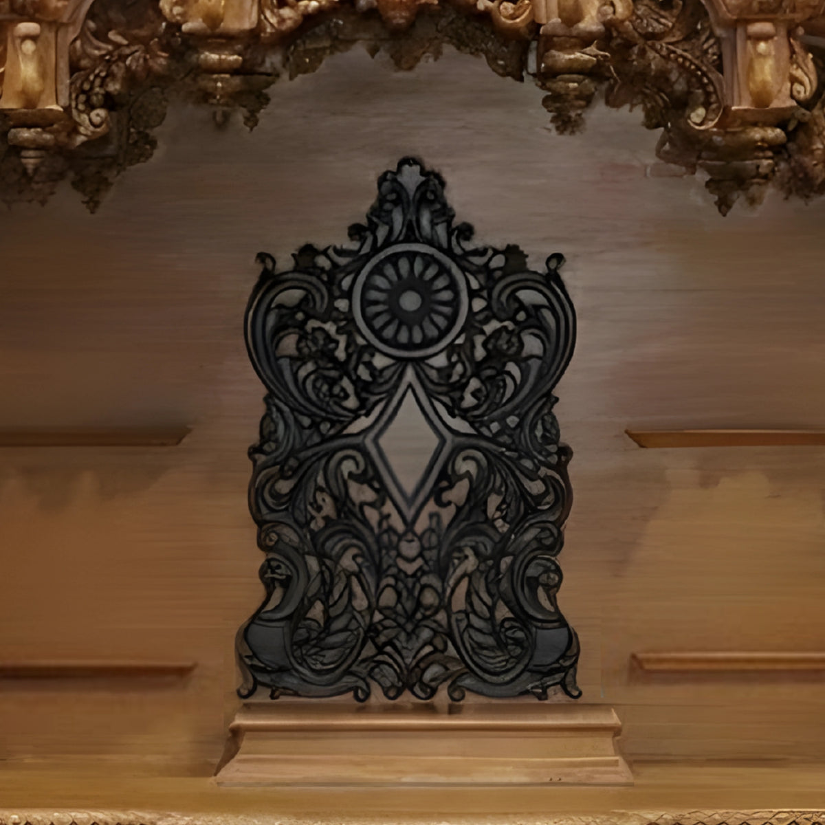 close image of Tarang Teak Wood Mandap (Teak)