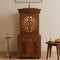 lifestyle view of Rudralaya Teak Wood Pooja Mandap with Door (Teak)