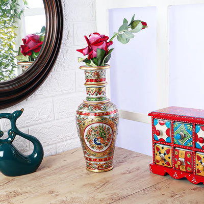 Alekrov Handpainted Marble Pot