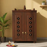 Divyana Pooja Mandir with Door (Wenge)