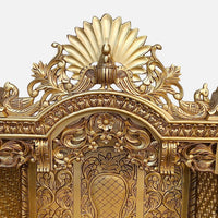 Mangaldeep Teak Wood Mandap (Teak)