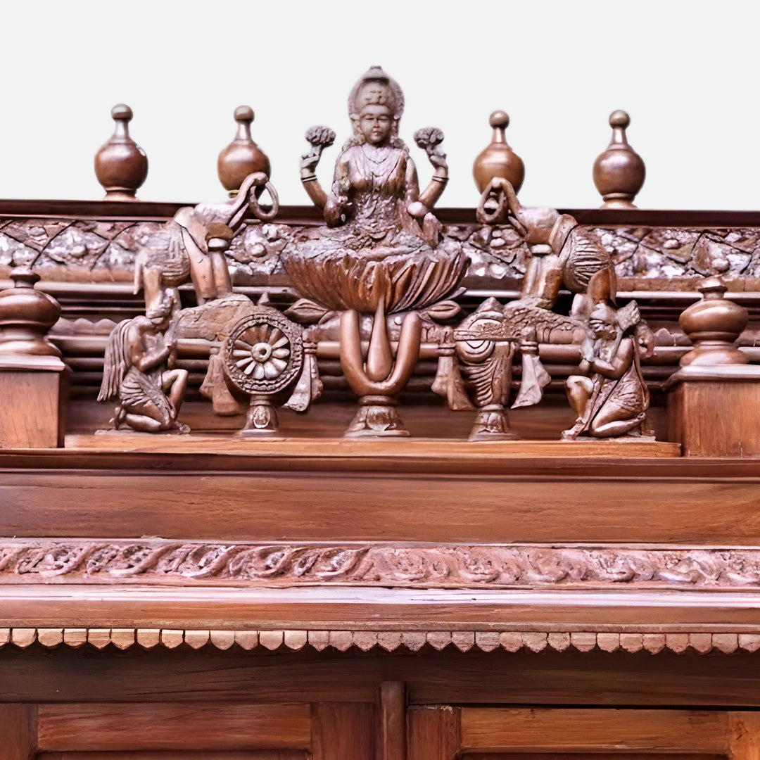 zoom view of Anandlok Teak Wood Mandap (Teak)