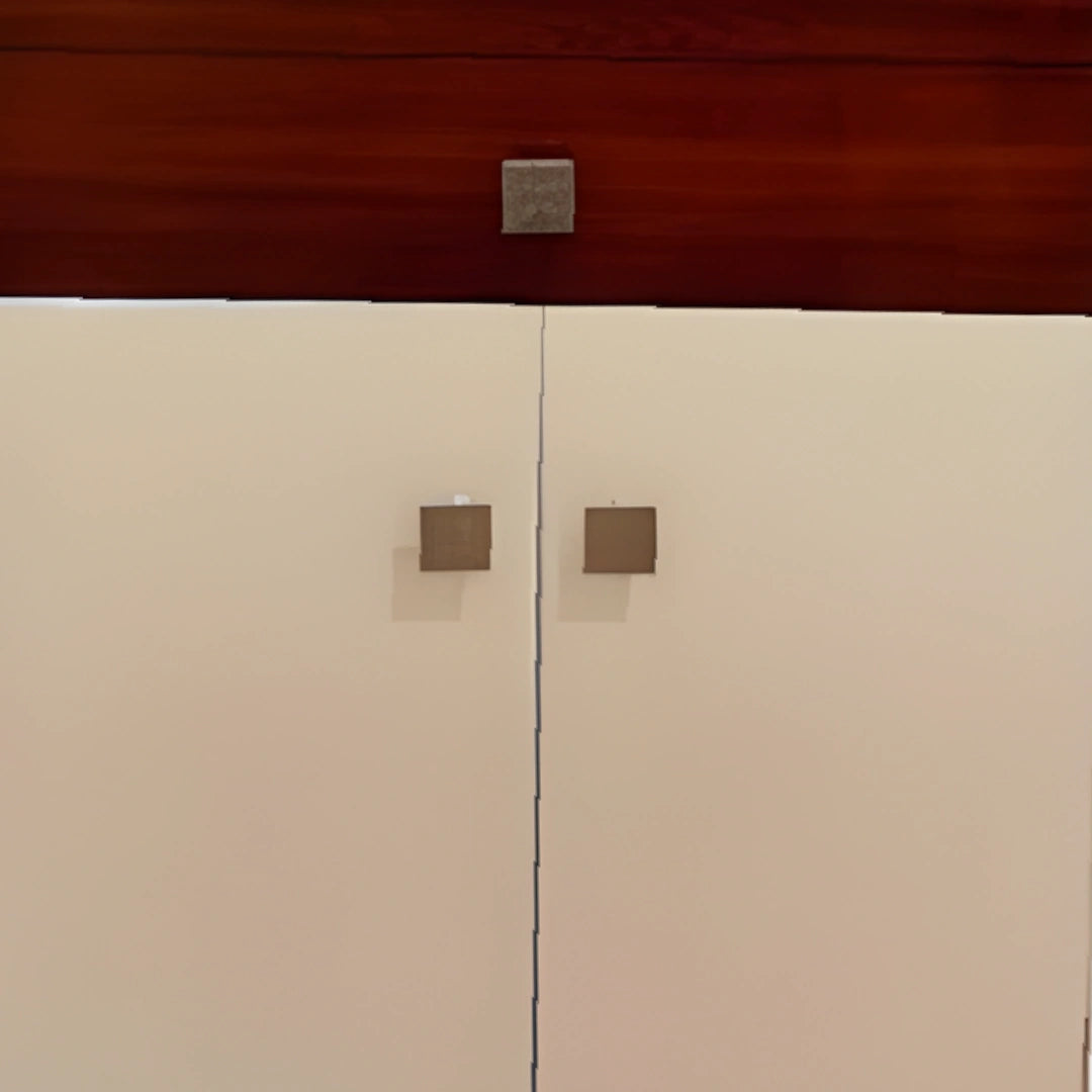 zoom view of Shivalok Teak Wood Mandap (White)