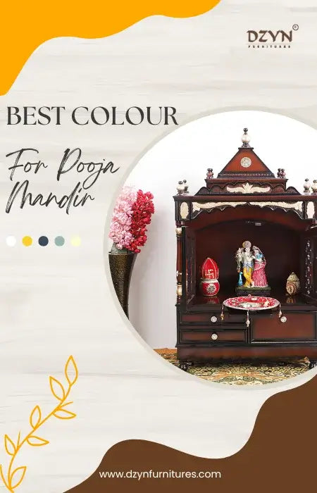 Best colors for North East pooja mandir as per Vastu Shastra