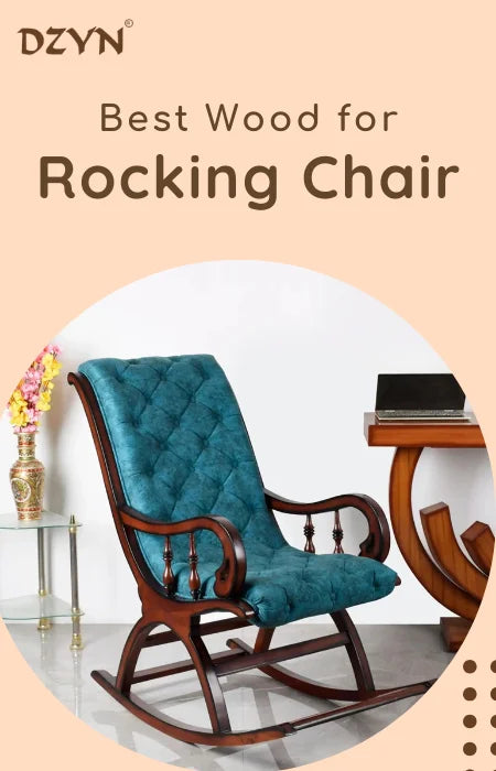 Rocking chair made of teakwood which is the best wood for a rocking chair.