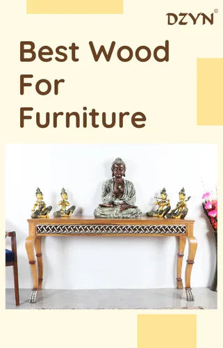 Console Table made from teak wood which is the best wood for furniture.