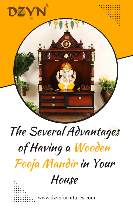 Advantages of Wooden Pooja Mandir in your House