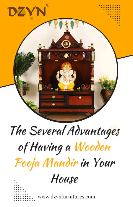 Advantages of Wooden Pooja Mandir in your House