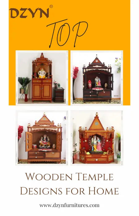 Best Wooden Temple Designs for Home