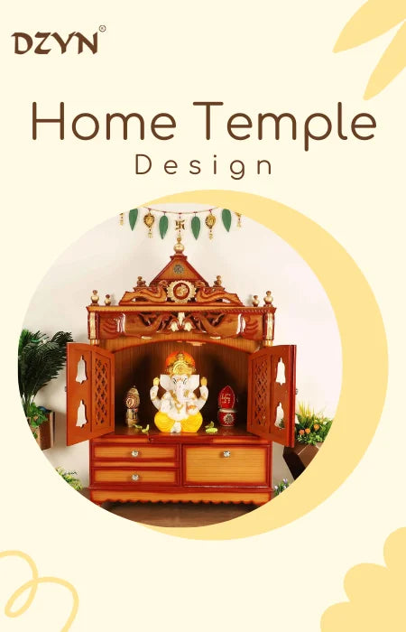 Beautiful Home Temple Design made of Teakwood