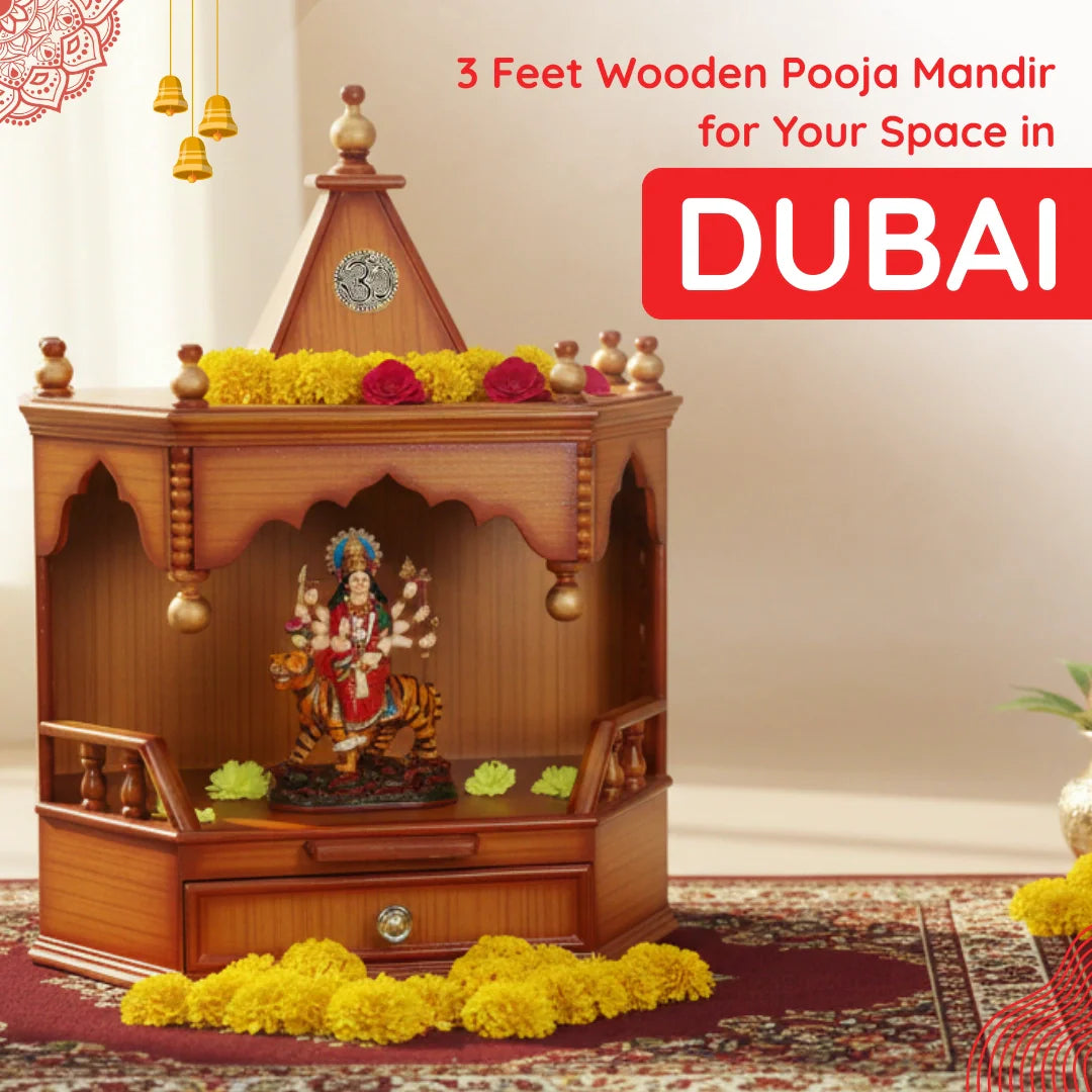 3 Feet Pooja Mandir in Dubai image 