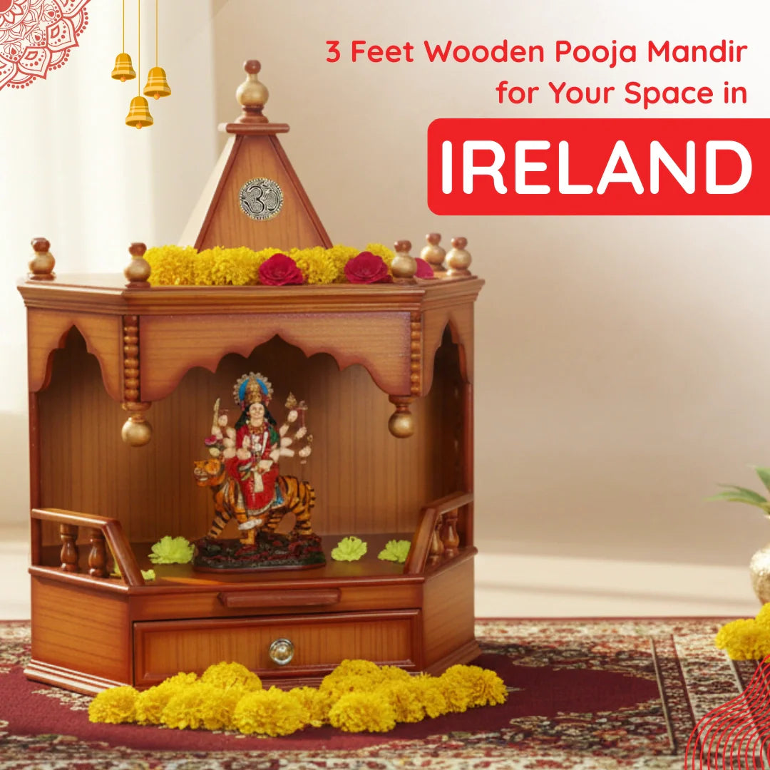 3 Feet Pooja Mandir in Ireland image 