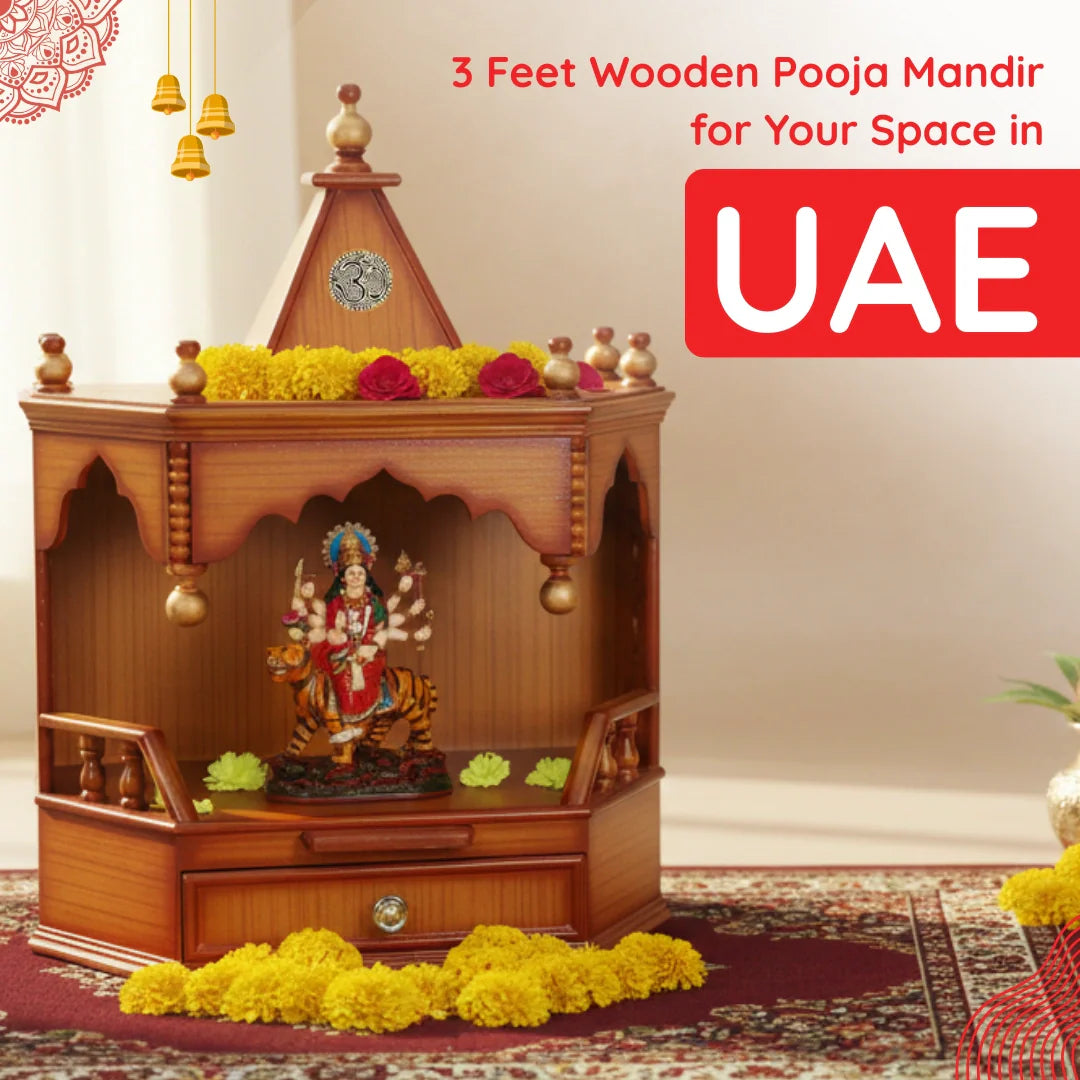 3 feet pooja mandir in UAE