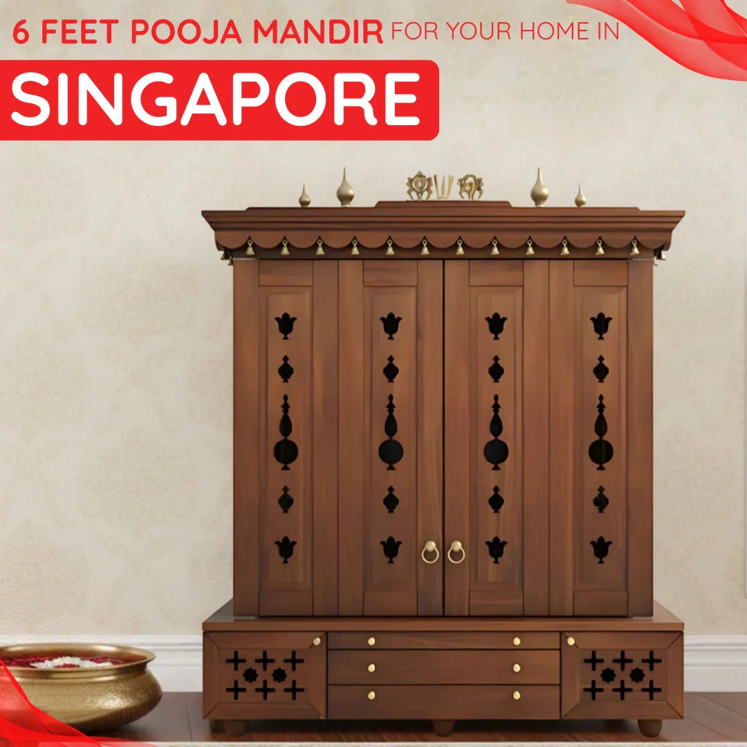 6 Feet Pooja Mandir in Singapore image 