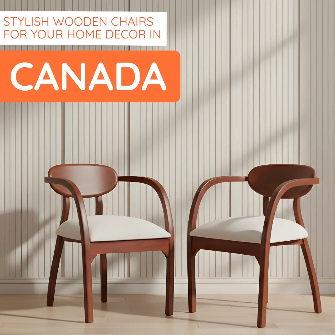 wooden chairs in Canada