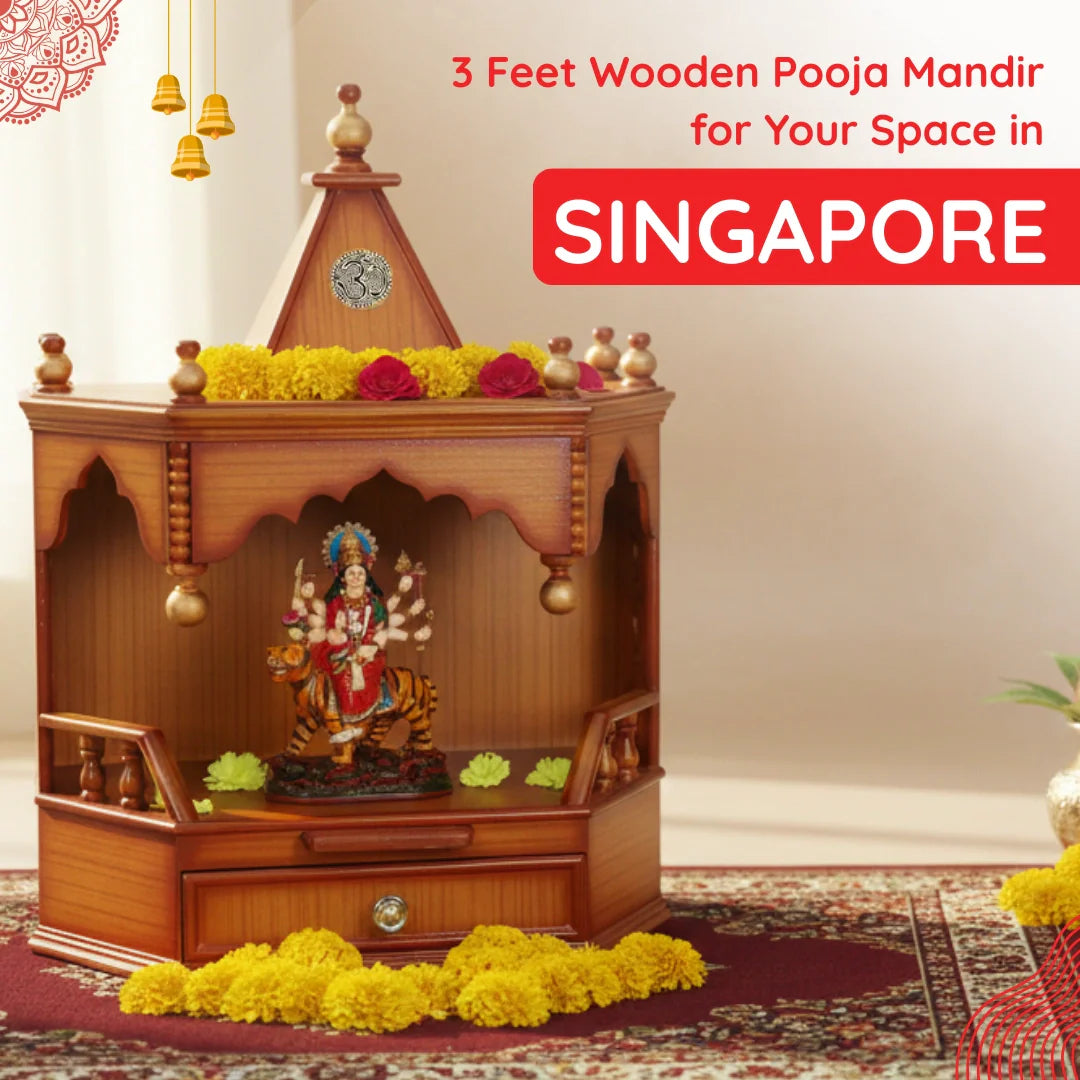3 Feet Pooja Mandir in Singapore image 