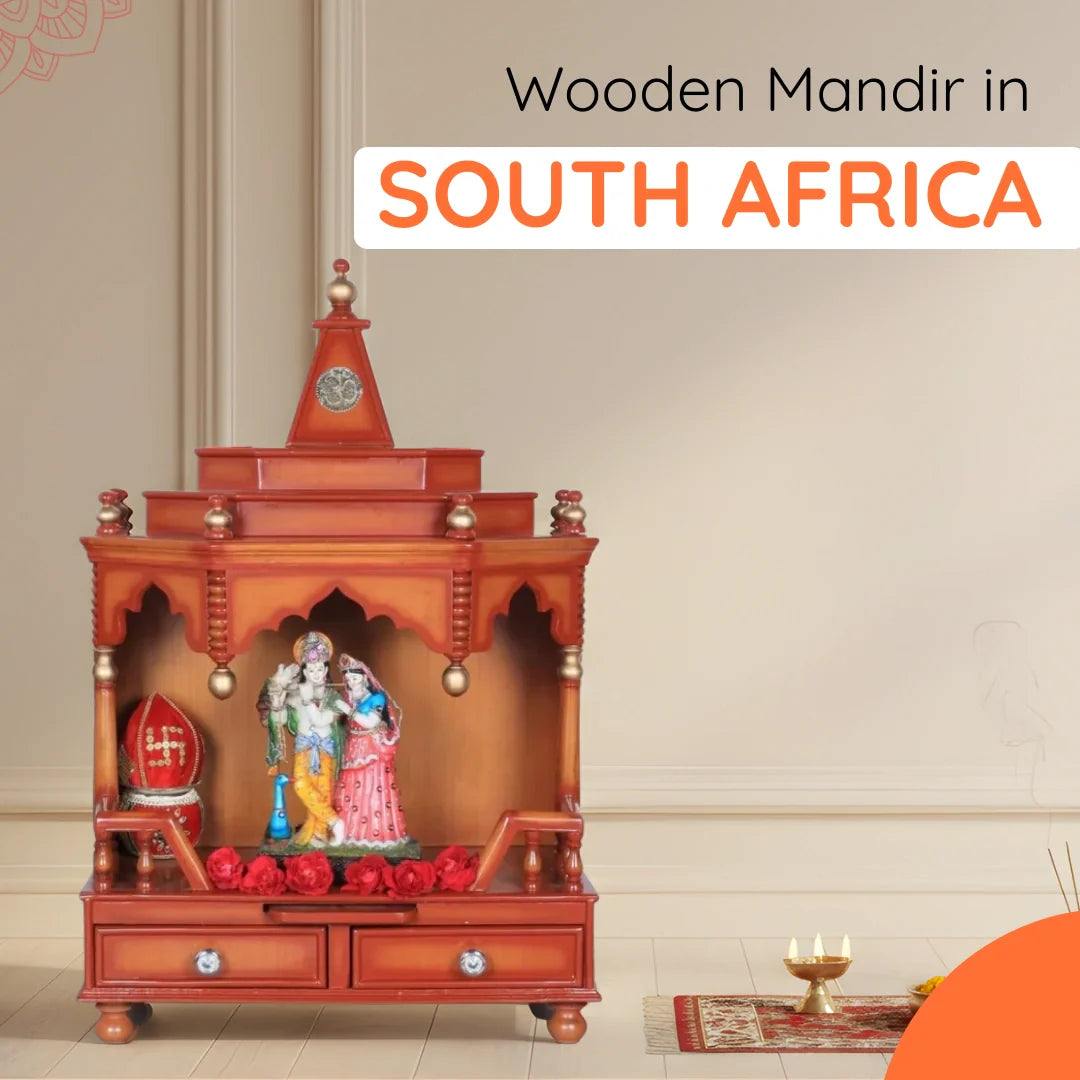 Wooden Mandir in South Africa image 
